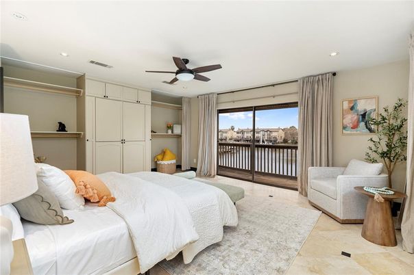 Bedroom, Interior, Recessed Lighting, Water