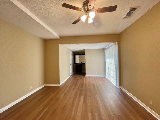 Empty room, Interior, Wood Texture Flooring