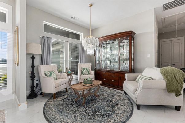 Chandelier, Interior, Living room, Marble