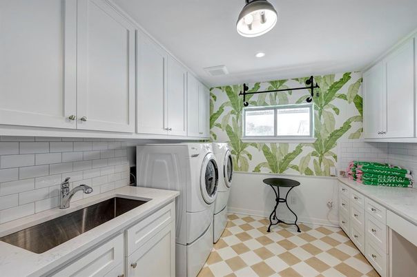 Interior, Recessed Lighting, Washer