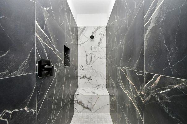 Bathroom, Interior, Marble Walls