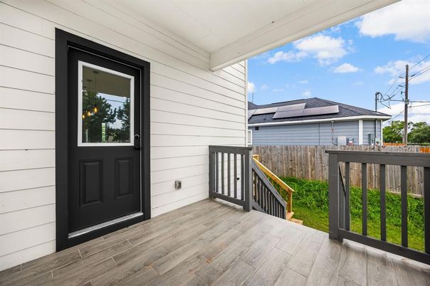 Exterior, Wood Texture Flooring