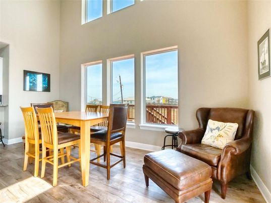 Dining room, Interior, Wood Texture Flooring