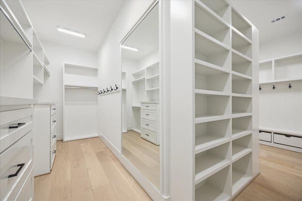 Interior, Recessed Lighting, Walk-in Closets, Wood Texture Flooring