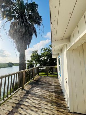 Exterior, Water, Wood Texture Flooring
