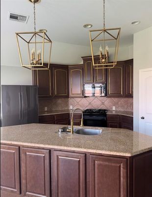 Interior, Kitchen, Pendant Lights, Recessed Lighting