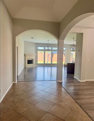 Empty room, Fireplace, Interior, Wood Texture Flooring