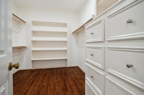 Interior, Walk-in Closets, Wood Texture Flooring