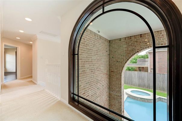 Interior, Recessed Lighting, Stone Walls