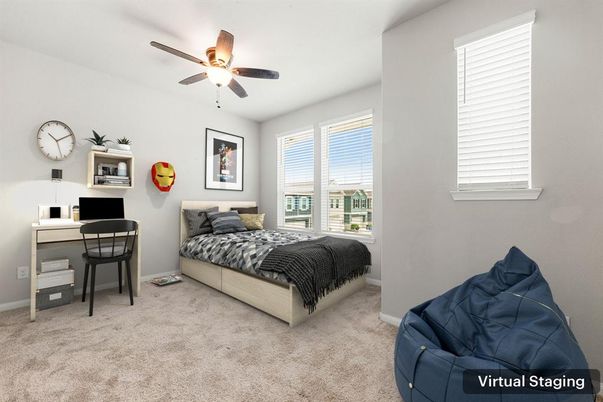 Bedroom, Home Office, Interior
