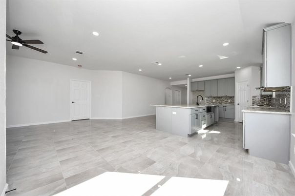 Interior, Kitchen, Recessed Lighting