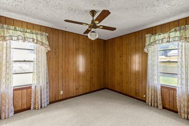 Empty room, Interior, Wooden Walls