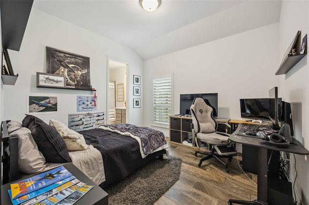 Bedroom, Home Office, Interior, Wood Texture Flooring