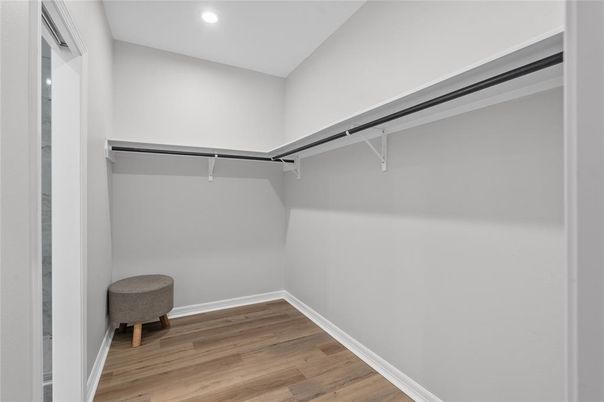 Interior, Recessed Lighting, Walk-in Closets, Wood Texture Flooring