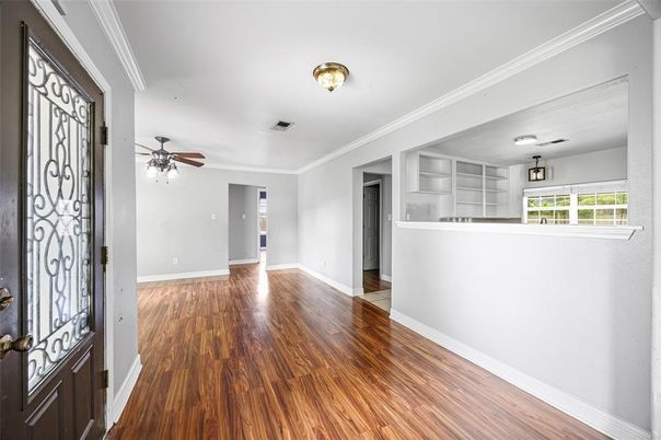 Empty room, Interior, Wood Texture Flooring