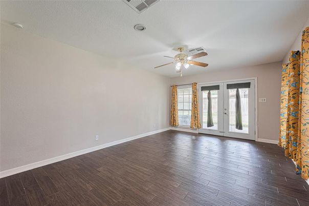 Empty room, Interior, Wood Texture Flooring