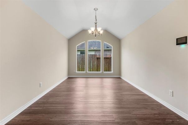 Chandelier, Empty room, Interior, Wood Texture Flooring