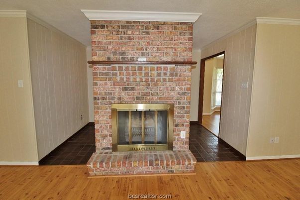 Fireplace, Interior, Wood Texture Flooring