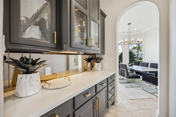 Dining room, Interior, Pendant Lights, Recessed Lighting
