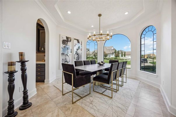 Chandelier, Dining room, Interior, Pendant Lights, Recessed Lighting
