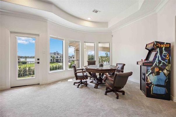 Fitness Equipment, Home Office, Interior, Recessed Lighting