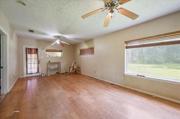 Empty room, Interior, Wood Texture Flooring