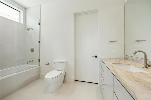 Bathroom, Glass Shower, Interior