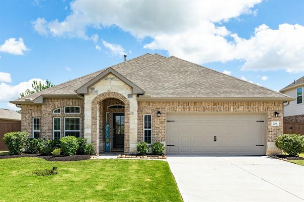 Attached, Exterior, Facade, Brick Facade, Brick Traditional