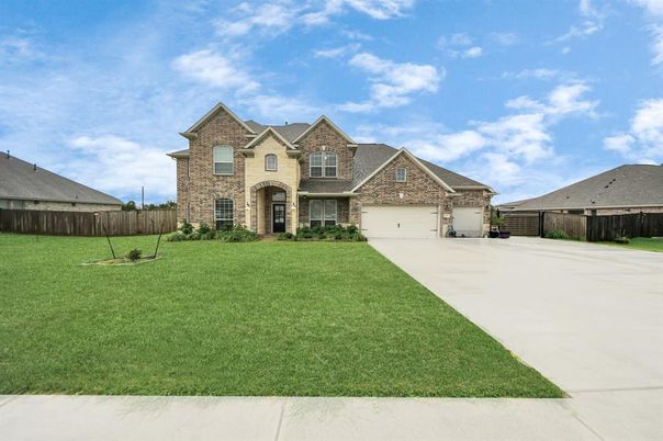 Attached, Backyard, Exterior, Facade, Brick Traditional