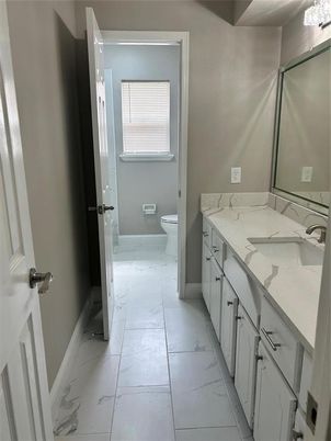 Bathroom, Dual Sink Vanities, Interior, Marble