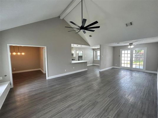 Empty room, Interior, Wood Texture Flooring