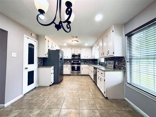 Interior, Kitchen, Recessed Lighting, Stainless Steel Appliances