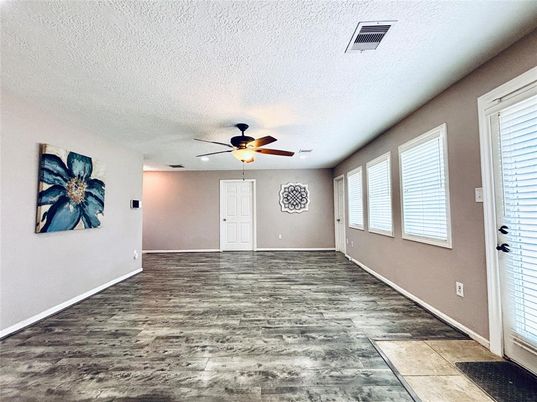Empty room, Interior, Wood Texture Flooring