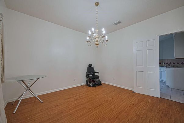 Chandelier, Interior, Wood Texture Flooring