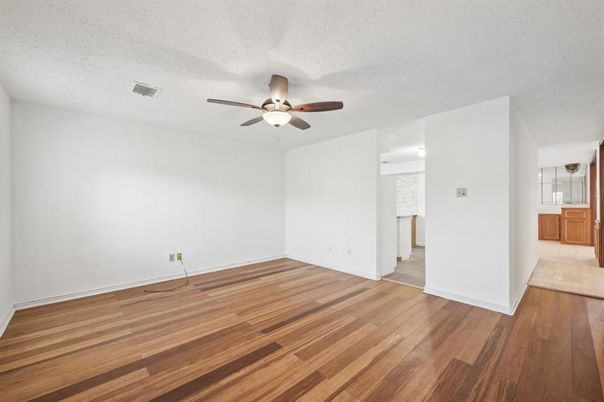 Empty room, Interior, Wood Texture Flooring