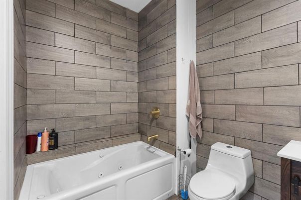 Bathroom, Interior, Wooden Walls