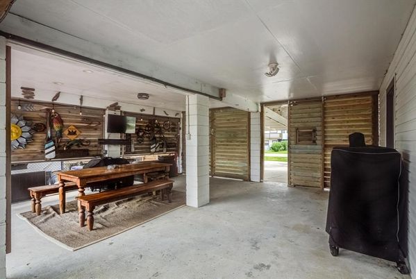 Dining room, Interior, Wooden Walls