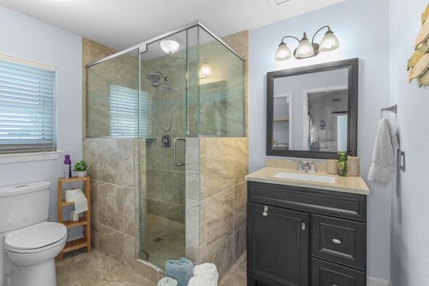 Bathroom, Glass Shower, Interior