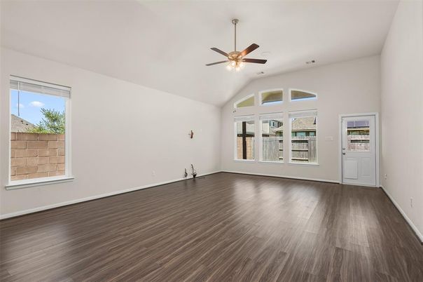 Empty room, Interior, Wood Texture Flooring