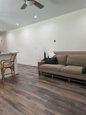 Interior, Recessed Lighting, Wood Texture Flooring