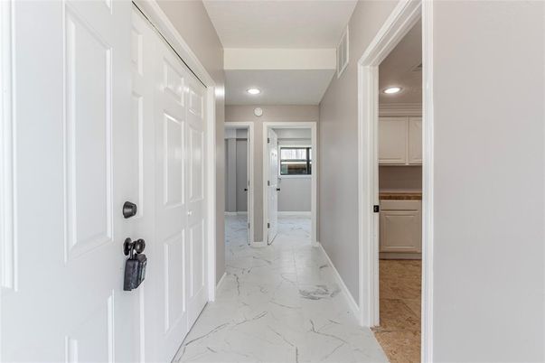 Interior, Marble, Recessed Lighting