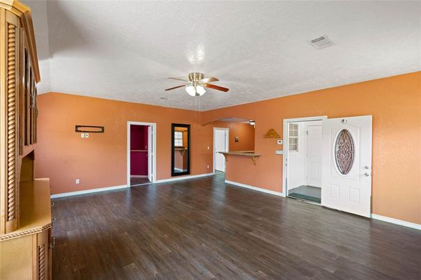 Empty room, Interior, Wood Texture Flooring
