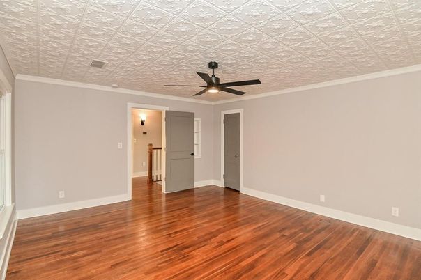 Empty room, Interior, Wood Texture Flooring