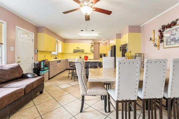 Dining room, Interior, Kitchen