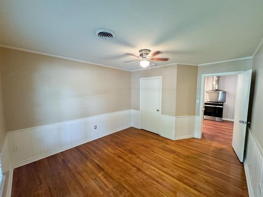 Empty room, Interior, Kitchen, Wood Texture Flooring