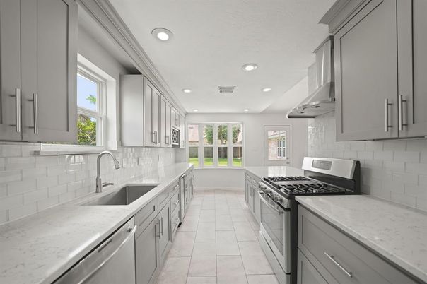 Interior, Kitchen, Recessed Lighting