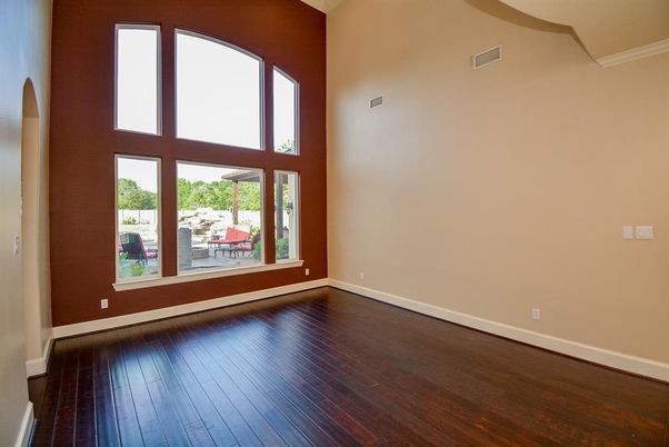 Empty room, Interior, Wood Texture Flooring