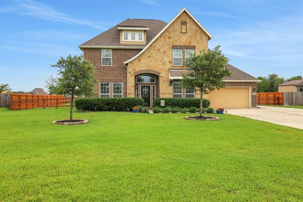 Attached, Backyard, Exterior, Facade, Brick Facade, Brick Traditional