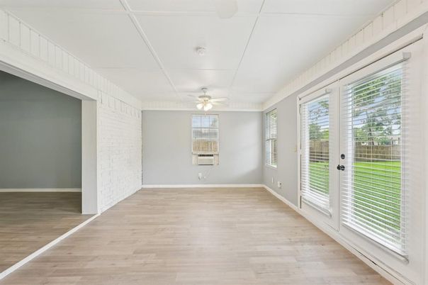 Empty room, Interior, Wood Texture Flooring