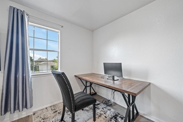 Home Office, Interior, Wood Texture Flooring